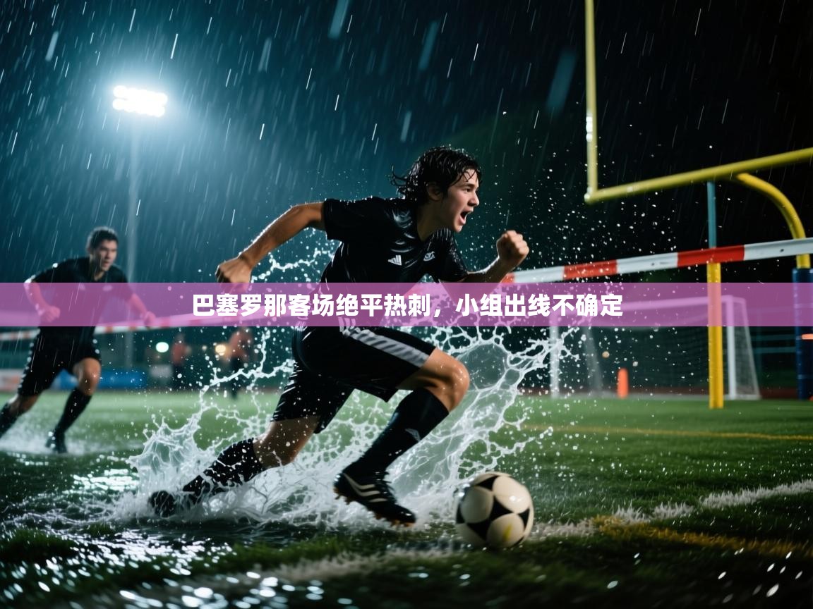 巴塞罗那客场绝平热刺,小组出线不确定 第2张